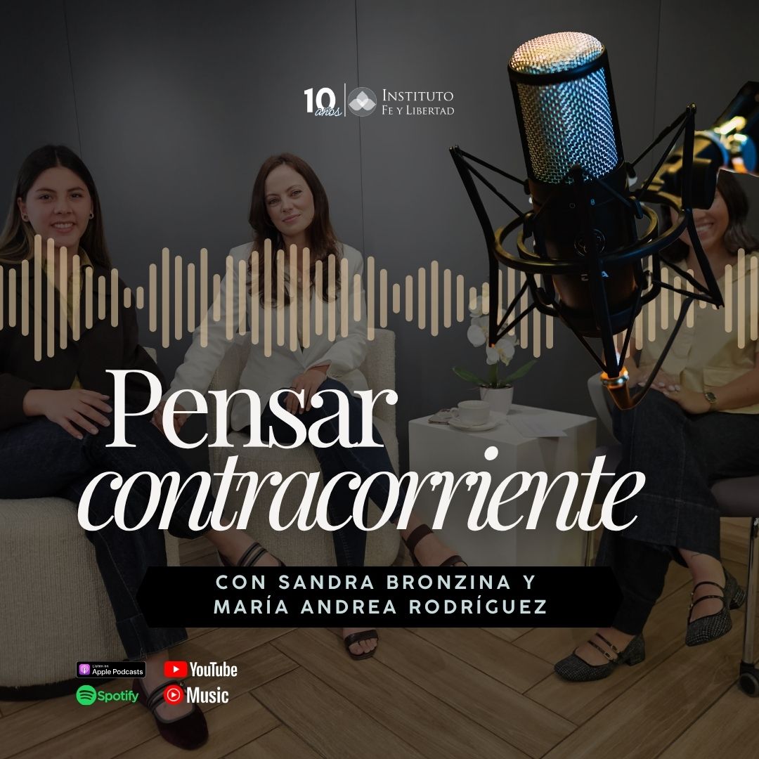 CC Pódcast 11 Portada del episodio 8 del programa «Eco de Salamanca» del Instituto Fe y Libertad. Invitado: León Gómez Rivas
